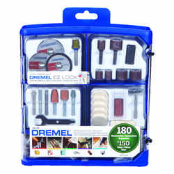 Dremel 9 x 9 in. L Metal Rotary Accessory Kit 160 pk