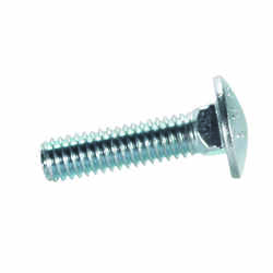 HILLMAN 5/16 Dia. x 1-1/4 in. L Zinc-Plated Steel Carriage Bolt 100 pk