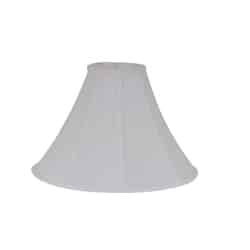 Living Accents Bell Ivory Silk Bell Silk Shade 1