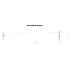Alexandria Moulding 23-3/4 in. W x 23-3/4 in. L x 3/4 in. Tabletop