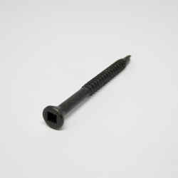 Ace No. 6 x 1-5/8 in. L Square Flat Trim Head Black Phosphate Steel Trim Screw 5 lb. 1070 pk