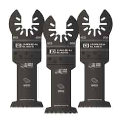 Imperial Blades OneFit 1-1/4 in. Dia. Oscillating Saw Blade High Carbon Steel 3 pk