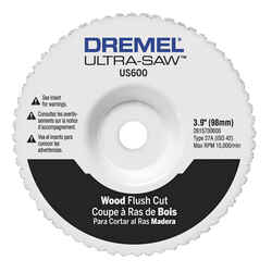 Dremel Ultra-Saw 3-7/8 in x 3-7/8 in. L x 4 in. Dia. Carbide Cutting Wheel 1