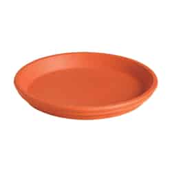 Deroma 1.2 in. H x 8.3 in. W Terracotta Clay Traditional Plant Saucer