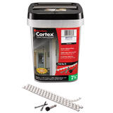 FastenMaster Cortex No. 8 x 2-3/4 in. L Star Coated Trim Screws with Plugs 1125 per box