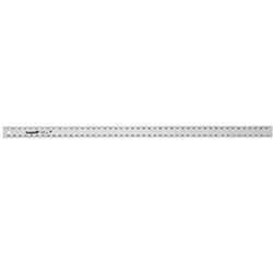 Empire 48 in. L x 2 in. W Aluminum Heavy-Duty Straight-Edge Ruler SAE