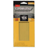 3M SandBlaster 9 in. L X 3-2/3 in. W 180 Grit Ceramic Sandpaper 6 pk