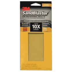 3M SandBlaster 9 in. L X 3-2/3 in. W 180 Grit Ceramic Sandpaper 6 pk