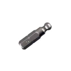Best Way Tools Ball Hex 1 in. L x 1/4 in. Insert Bit Ball Hex Shank 1 pc. Carbon Steel 1/4 in.