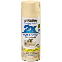 Rust-Oleum Painter's Touch Ultra Cover Satin Spray Paint 12 oz. Ivory Silk
