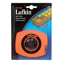 Lufkin 50 ft. L x 0.38 in. W 1 pk Orange Tape Rule
