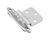 Amerock 2 in. W x 2-3/4 in. L Polished Chrome Steel Decorative Hinge 2