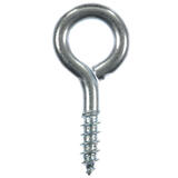 Ace 3/16 in. Dia. x 1-1/2 in. L Zinc-Plated Steel Screw Eye 75 lb. capacity 5 pk