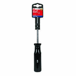 Ace 4 in. Phillips No. 2 Screwdriver Black 1 Steel