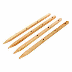 Madison Mill 24 in. H x 0.9 in. W Oak Oak Landscaping Stakes 4 pk