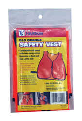 CH Hanson Reflective Polyester Mesh Safety Vest Orange One Size Fits All 1 pk