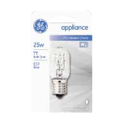 GE Lighting 25 watts T7 Incandescent Bulb 195 lumens White Appliance 1