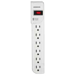Monster Cable Just Power It Up 540 J 4 ft. L 6 outlets Surge Protector