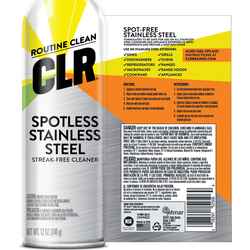 Cleans and protects stainless steel