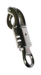 Baron 1/2 in. Dia. x 4 in. L Nickel-Plated Iron Snap Hook 140 lb.