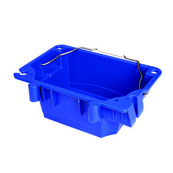 Werner Plastic Polymer Blue Utility Bucket Attachment 1 pk