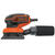 Black+Decker 120 1/4 Sheet Corded Palm Sander 4.25 in. L x 4.5 in. W 1600 opm