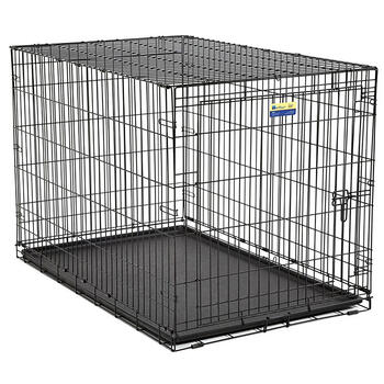 Contour Medium Steel Dog Crate Black 24.8 in. H