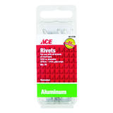 Ace 5/32 in. 1/4 L Rivets Silver Aluminum 20 pk