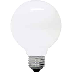 GE Lighting 40 watts G25 Incandescent Bulb 370 lumens Soft White Globe 1 pk
