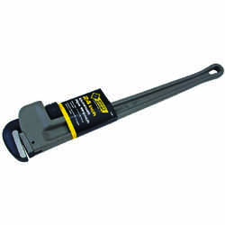 Steel Grip Pipe Wrench 24 in. Aluminum 1 pc.