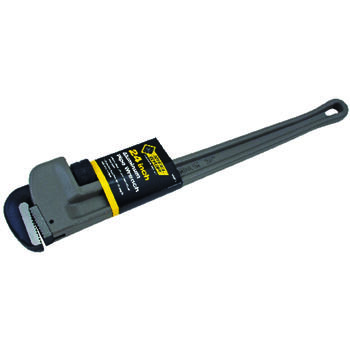 Steel Grip Pipe Wrench 24 in. Aluminum 1 pc.