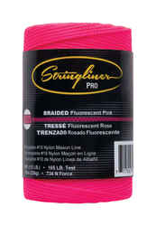 Stringliner Pink 500 ft. Braided Chalk Line Refill