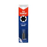 Best Way Tools TORX Torx 1/4 in. x 1 in. L Screwdriver Bit Hex Shank 1 pc. 1/4 in. Carbon Stee