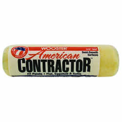 Wooster American Contractor Knit 9 in. W X 3/8 in. S Regular Paint Roller Cover 3 pk