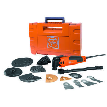 Fein MultiMaster 3 amps 110 volt Oscillating Multi-Tool Kit 19500 opm Orange 1 pc. Corded