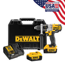 DeWalt 20 V 1/2 in. Brushed Cordless Drill Kit (Battery & Charger)