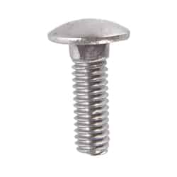 HILLMAN 5/16 Dia. x 1 in. L Stainless Steel Carriage Bolt 50 pk