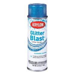 Krylon Sapphire Shimmer Glitter Blast Spray Paint 5.75 oz