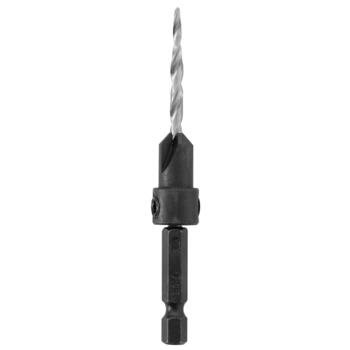 Irwin 9/64 in. Dia. Countersink 1/4 in. Quick-Change Hex Shank High Speed Steel 1 pc.