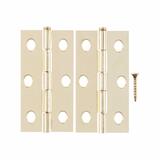 Ace 2.75 in. W X 2-1/2 in. L Bright Brass Brass Narrow Hinge 2 pk