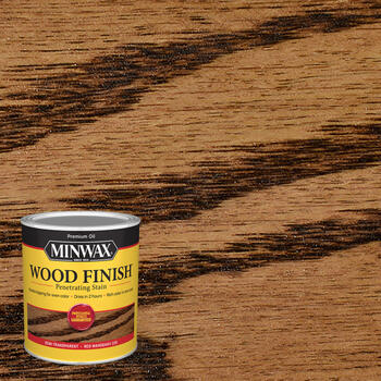 Minwax Wood Finish Semi-Transparent Mahogany Oil-Based Oil Stain 1 qt