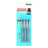 Bosch High Carbon Steel T-Shank Jig Saw Blade 24 TPI 3 pk 3 in.