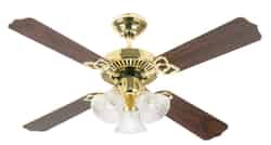 Westinghouse Crusader 9.9 42 in. W Indoor Polished Brass Ceiling Fan 4