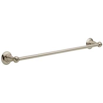 Delta Porter Brushed Nickel Towel Bar 24 in. L Die Cast Zinc