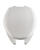 Bemis Elongated White Plastic Toilet Seat