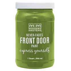 Modern Masters Door Paint Satin Fortunate Front Door Paint 1 qt.