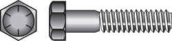 HILLMAN 3/4 in. Dia. x 3 in. L Heat Treated Yellow Dichromate Hex Head Cap Screw 20 box