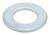 HILLMAN Zinc-Plated Steel 1 mm SAE Flat Washer 10 pk