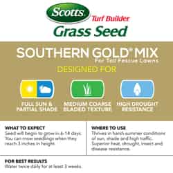 Scotts Turf Builder Southern Mix Sun/Shade Grass Seed 20 lb