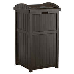 Suncast Trash Hideaway 30 Resin Garbage Can Lid Included